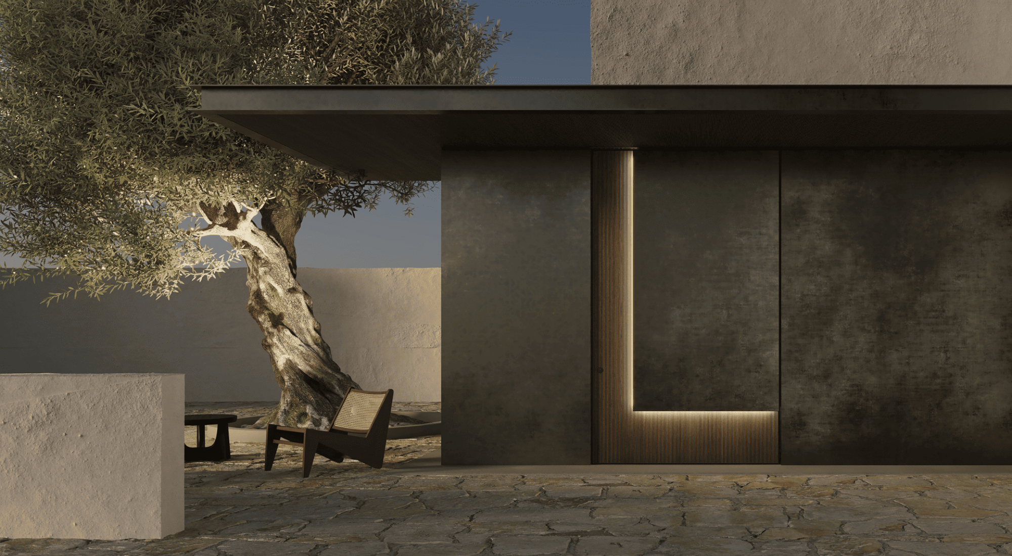 Habittable - puerta acorazada pivotante