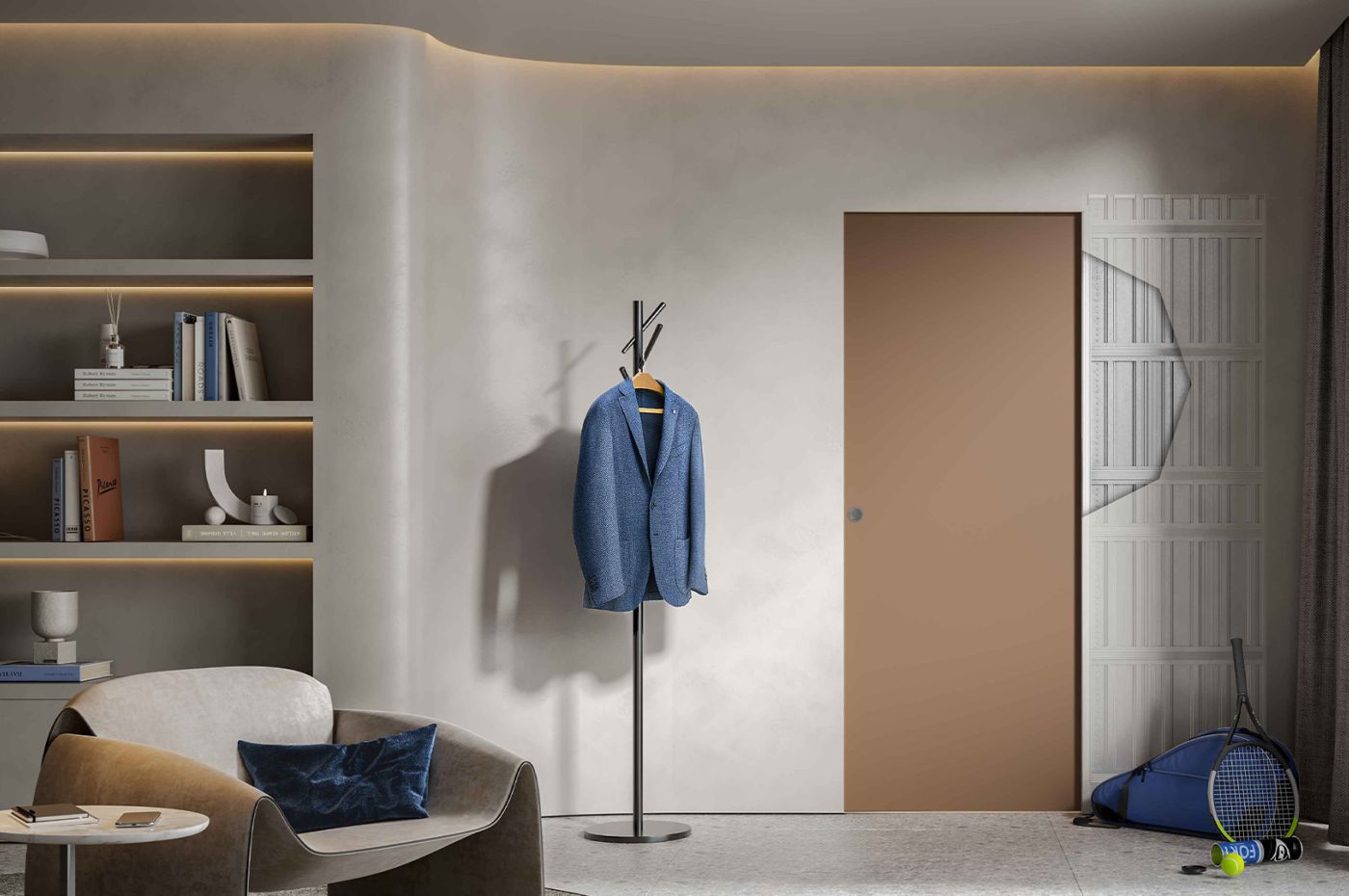 Habittable - foto puerta en una sala de una casa