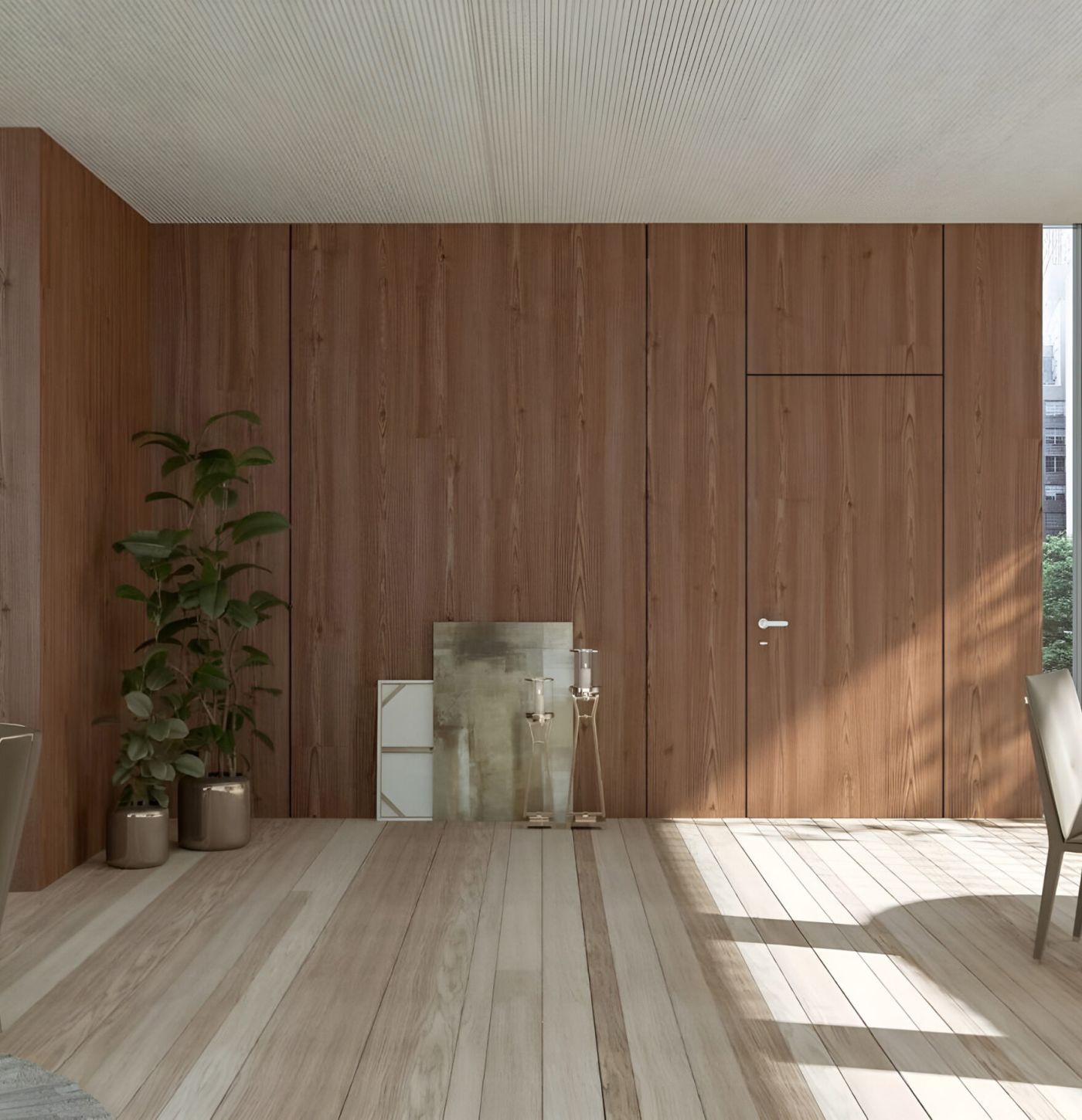 Habittable - foto puerta en una sala de una casa