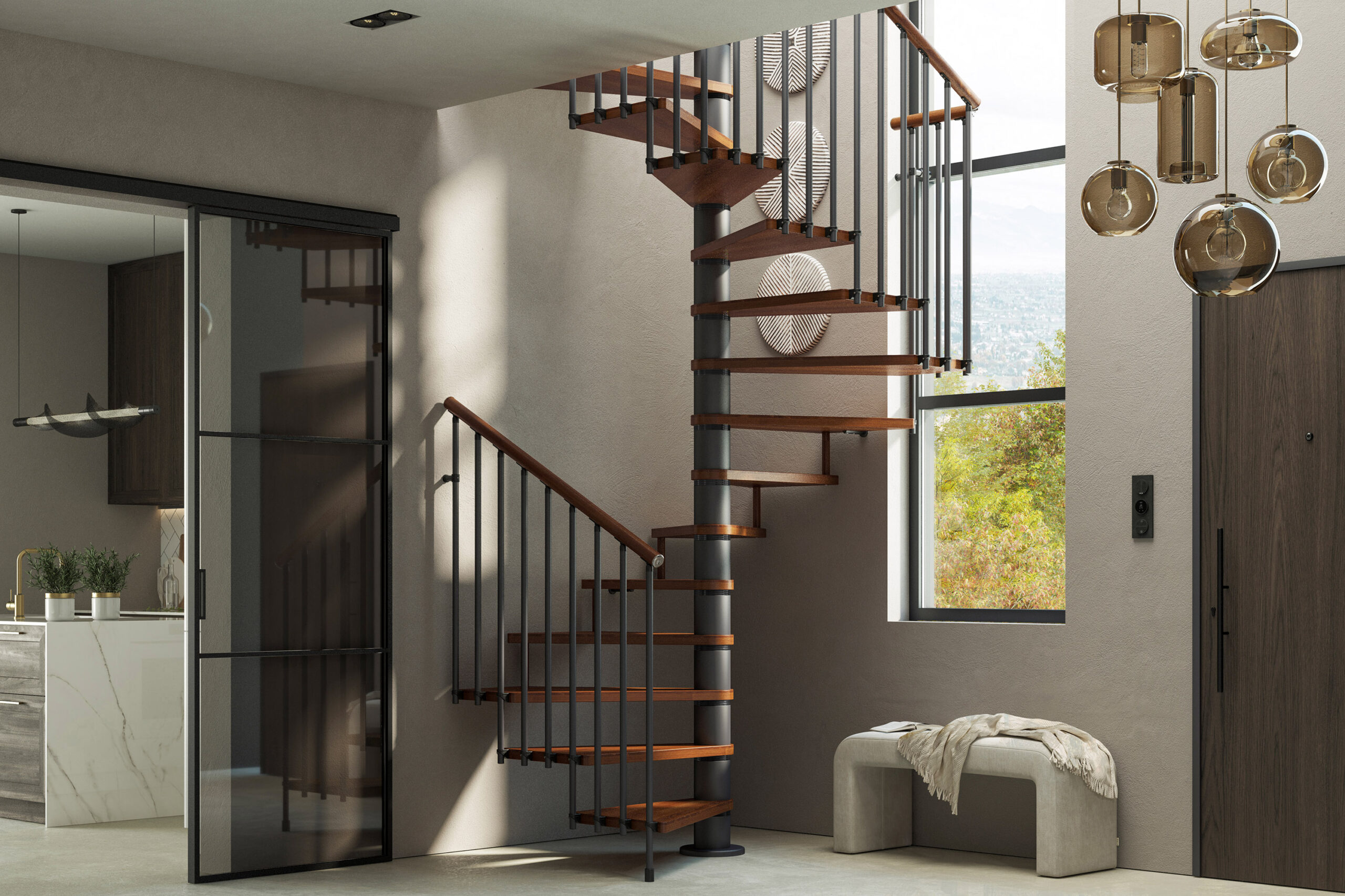 Escalera quadra