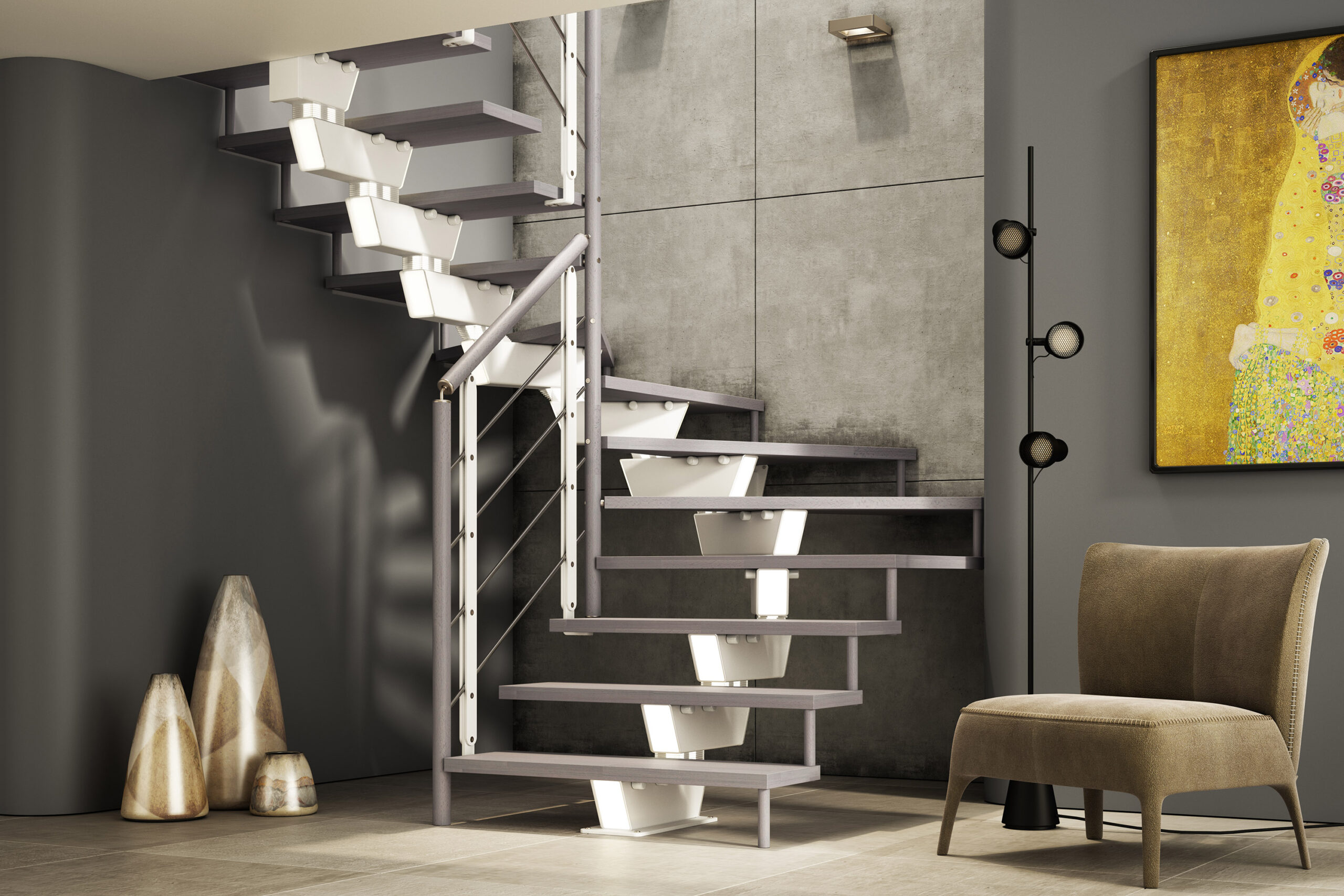 Escalera lumina