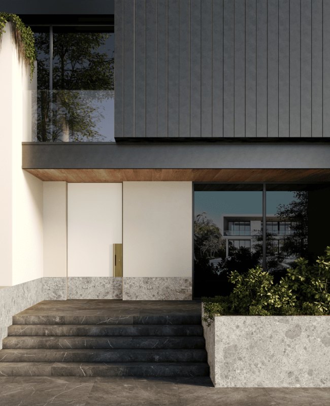 Habittable - foto de puerta acorazada enrasada